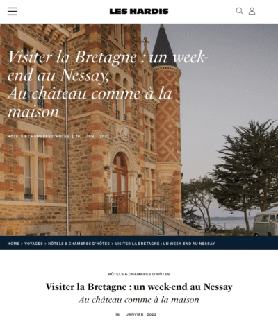 Les hardis_visiter la Bretagne Une week-end au Nessay